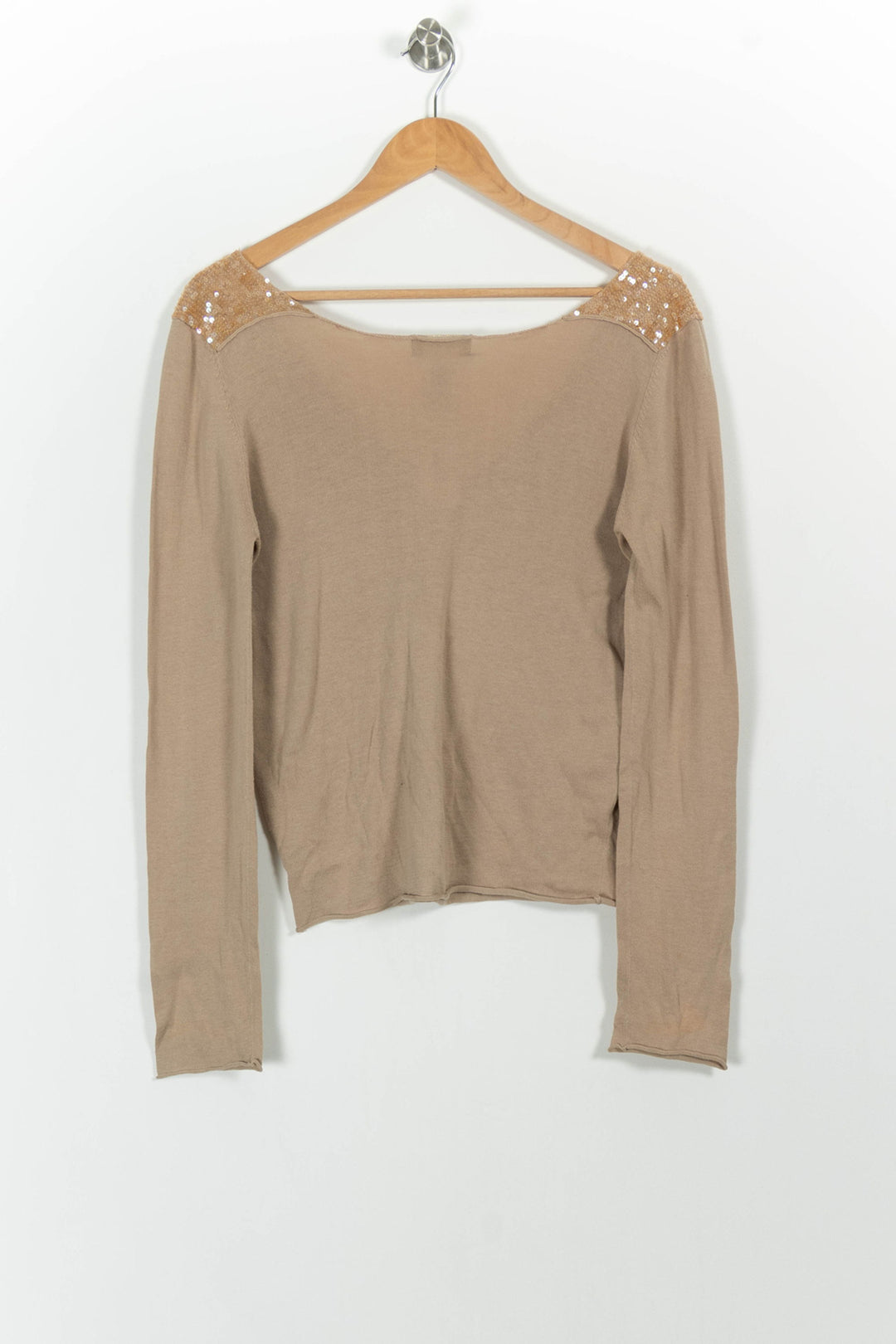 Pull Beige - Taille M/38 de la marque Zadig&Voltaire | PARAD33491 - Vendu par Paradigme - Image 4