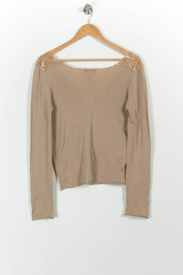 Pull Beige - Taille M/38 de la marque Zadig&Voltaire | PARAD33491 - Vendu par Paradigme - Image 4