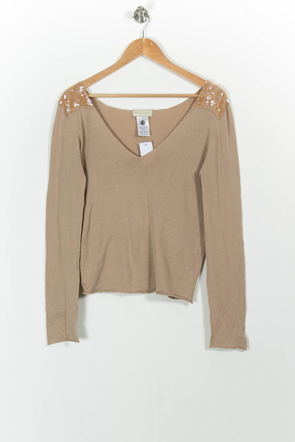 Pull Beige - Taille M/38 de la marque Zadig&Voltaire | PARAD33491 - Vendu par Paradigme - Image 2