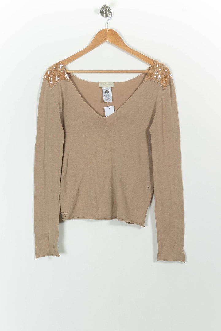 Pull Beige - Taille M/38 de la marque Zadig&Voltaire | PARAD33491 - Vendu par Paradigme - Image 2