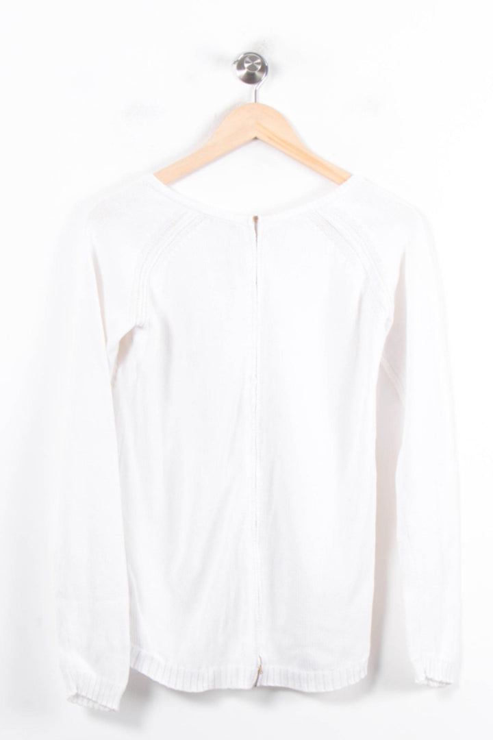 Pull Blanc - Taille M/38 de la marque Gerard Darel | PARAD33494 - Vendu par Paradigme - Image 4