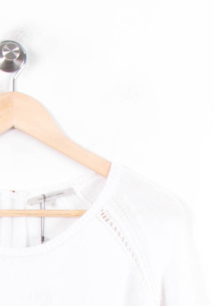 Pull Blanc - Taille M/38 de la marque Gerard Darel | PARAD33494 - Vendu par Paradigme - Image 3