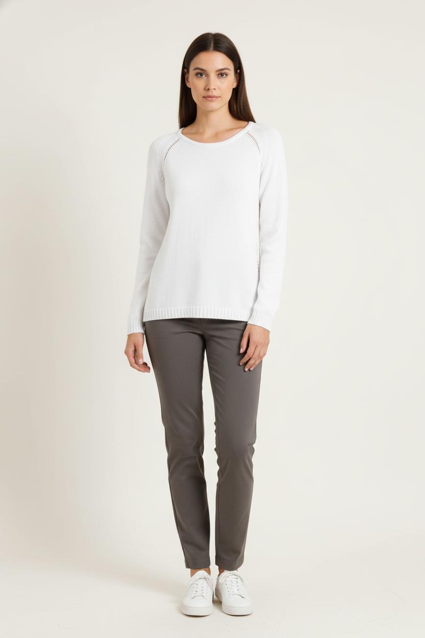 Pull Blanc - Taille M/38 de la marque Gerard Darel | PARAD33494 - Vendu par Paradigme - Image 1