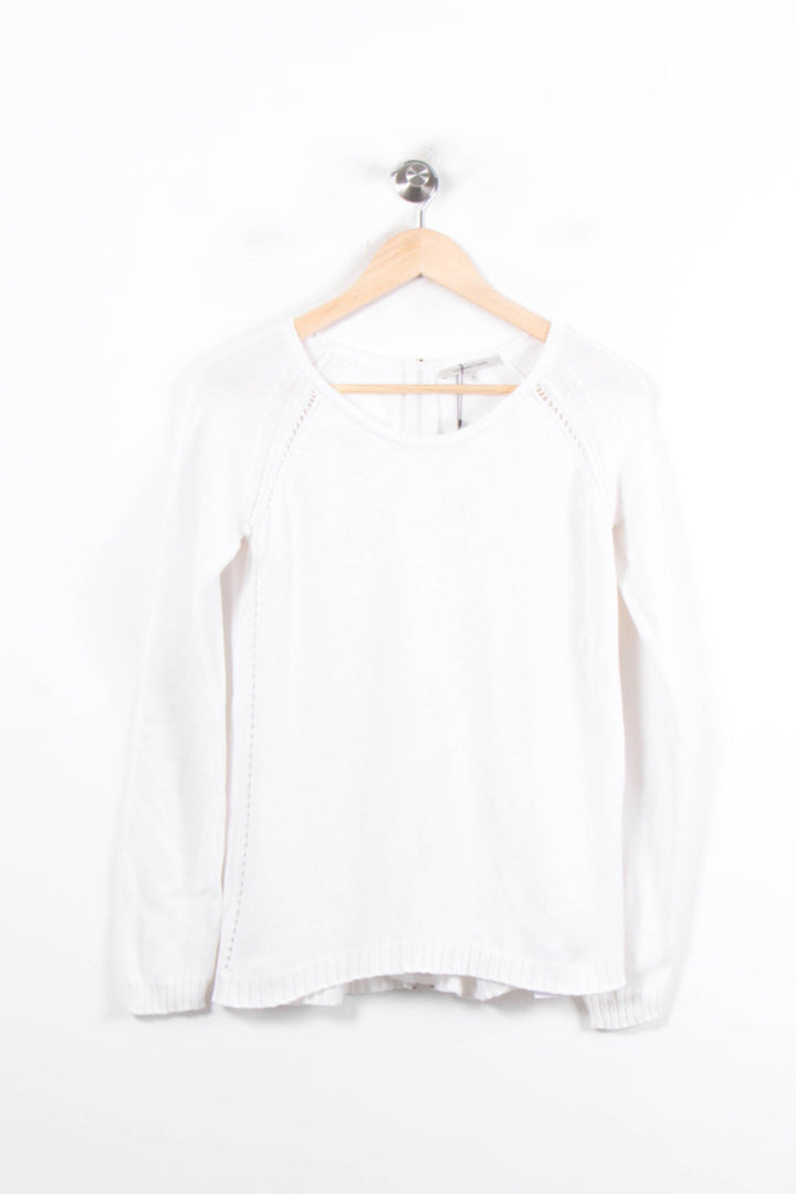 Pull Blanc - Taille M/38 de la marque Gerard Darel | PARAD33494 - Vendu par Paradigme - Image 2