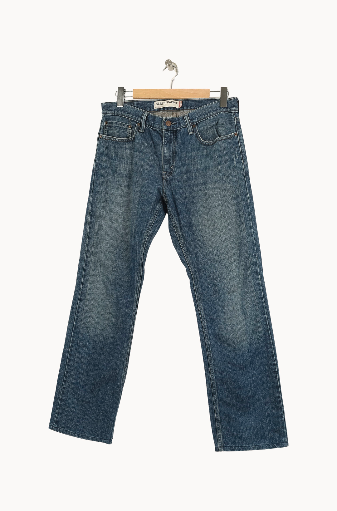 Jean Droit Bleu - Taille XXL/44 de la marque Levi's | PARAD33512 - Vendu par Paradigme - Image 2