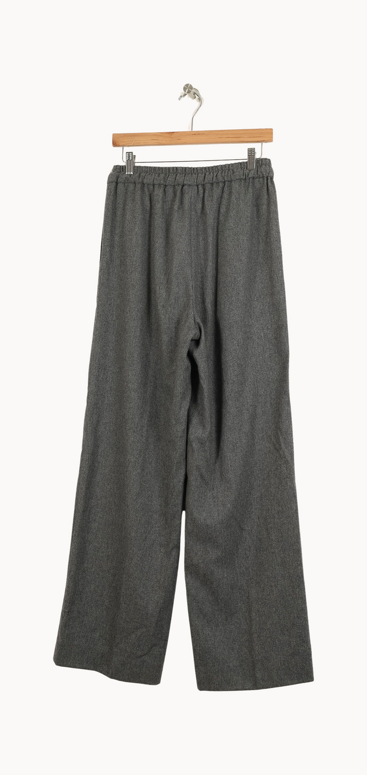 Pantalon Large Gris - Taille M/38 de la marque Sandro | PARAD33513 - Vendu par Paradigme - Image 4