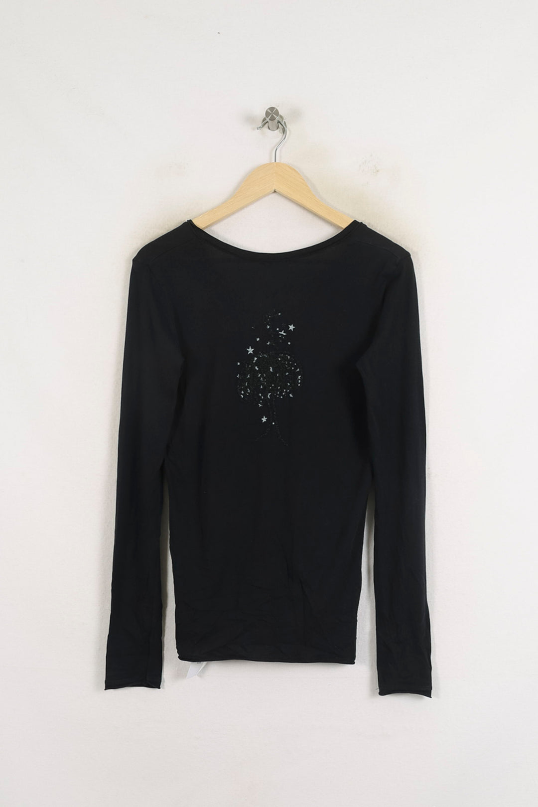 T-shirt Manches Longues Noir - Taille M/38 de la marque One Step | PARAD33556 - Vendu par Paradigme - Image 4