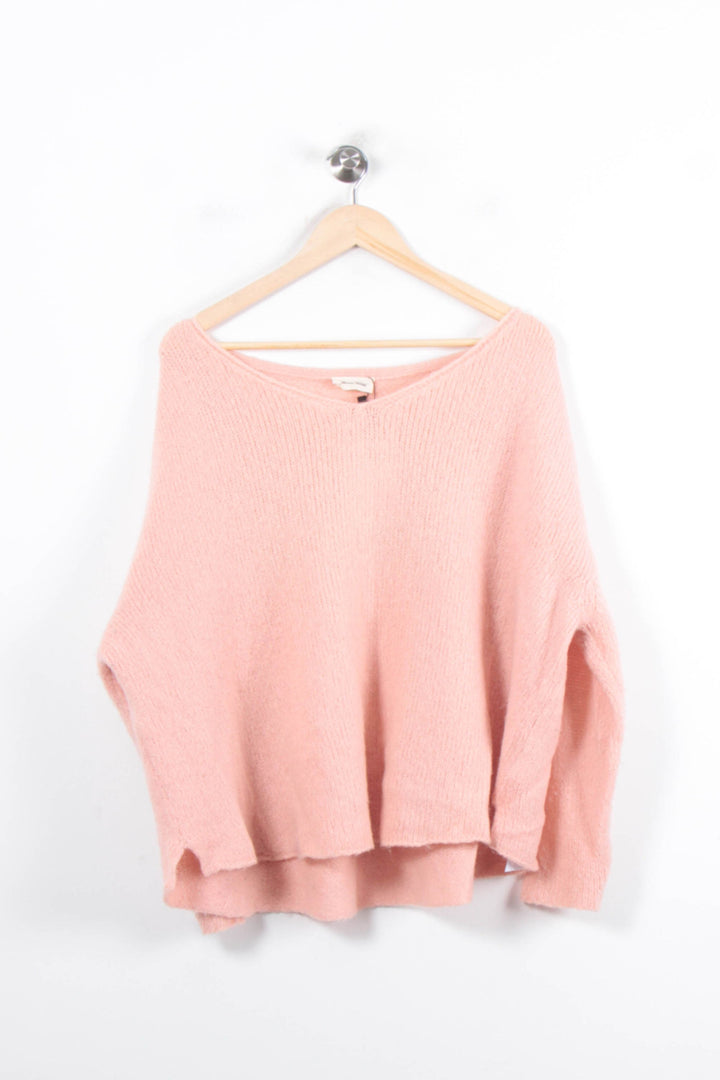 Pull Rose - Taille L/40 de la marque American Vintage | PARAD33564 - Vendu par Paradigme - Image 2