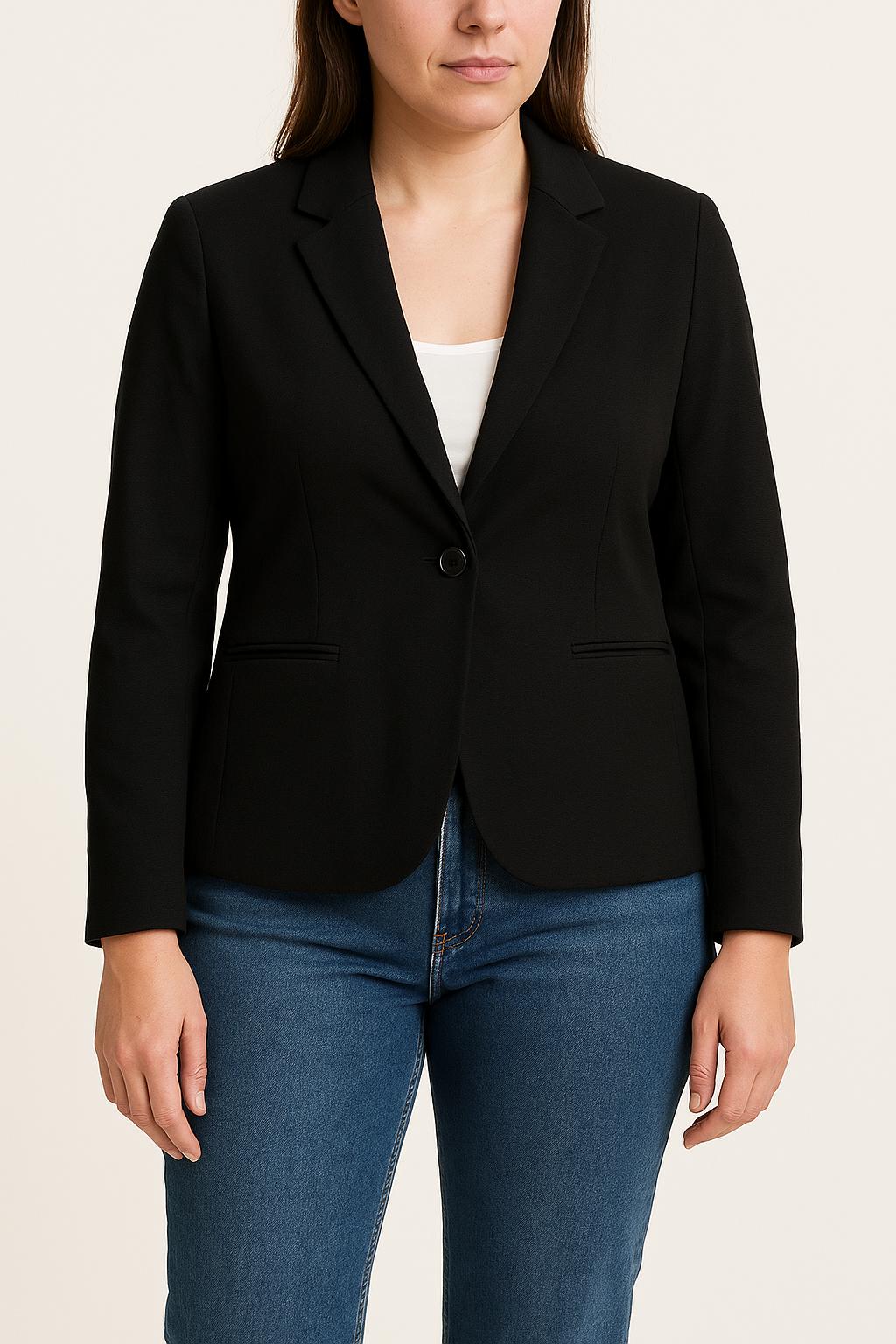 Blazer Noir - Taille L/40 de la marque La Fée Maraboutée | PARAD33580 - Vendu par Paradigme - Image 1