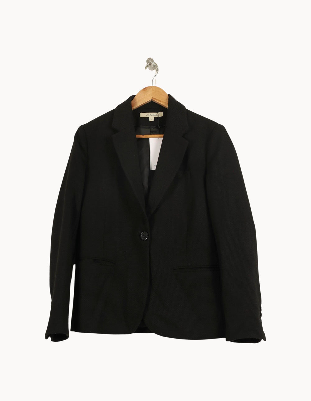 Blazer Noir - Taille L/40 de la marque La Fée Maraboutée | PARAD33580 - Vendu par Paradigme - Image 2
