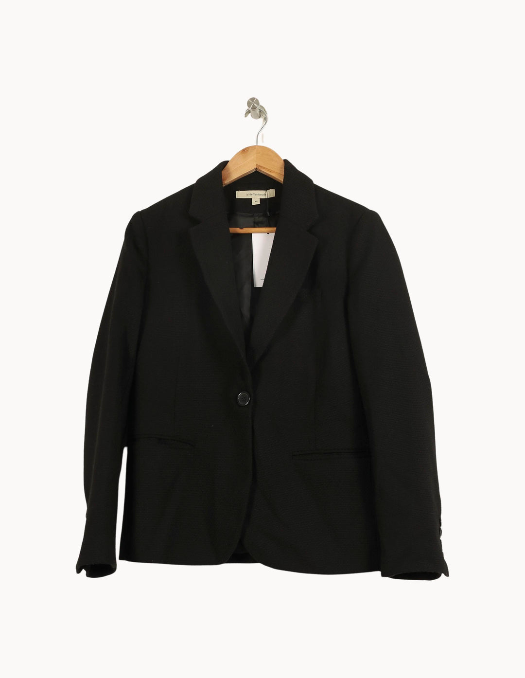 Blazer Noir - Taille L/40 de la marque La Fée Maraboutée | PARAD33580 - Vendu par Paradigme - Image 2
