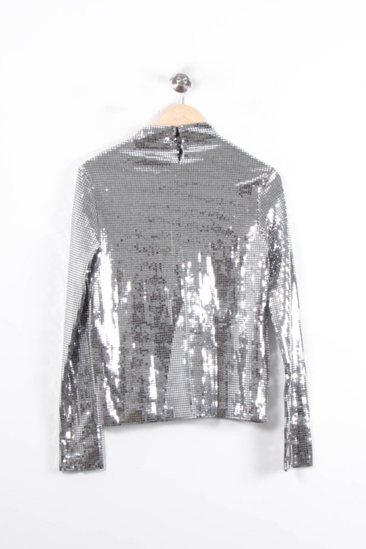 Top Gris - Taille M/38 de la marque Maje | PARAD33587 - Vendu par Paradigme - Image 4