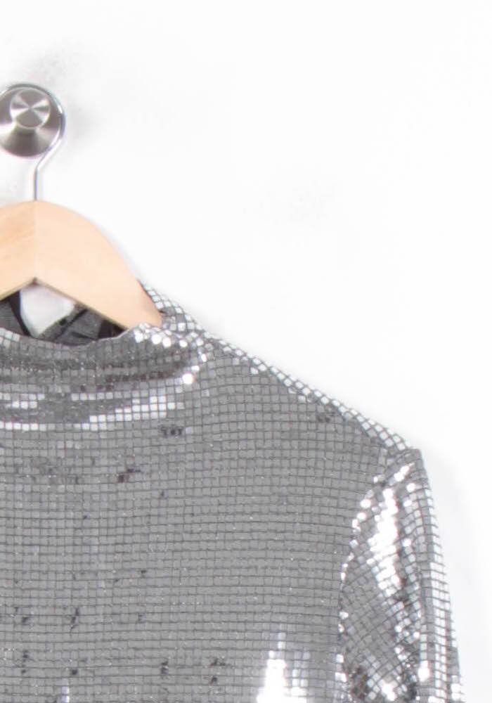Top Gris - Taille M/38 de la marque Maje | PARAD33587 - Vendu par Paradigme - Image 3