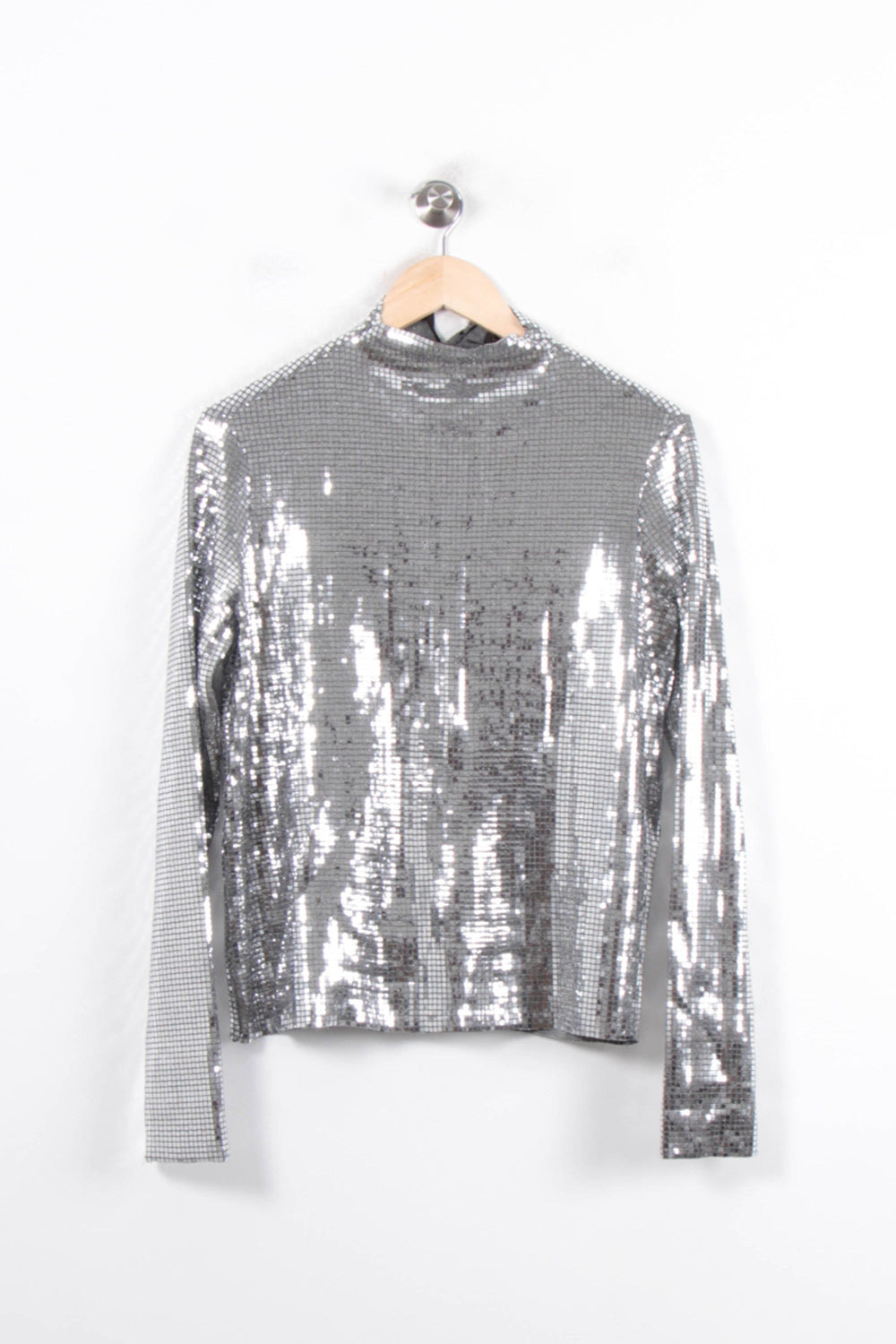 Top Gris - Taille M/38 de la marque Maje | PARAD33587 - Vendu par Paradigme - Image 2
