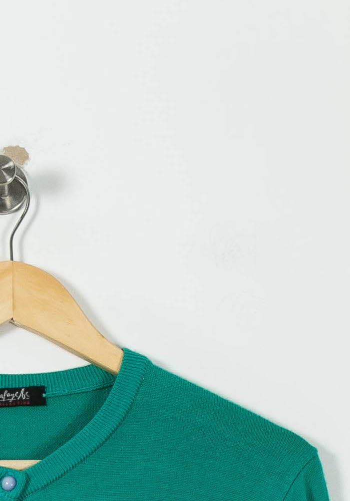 Cardigan Vert - Taille M/38 de la marque Galeries Lafayette | PARAD33588 - Vendu par Paradigme - Image 3