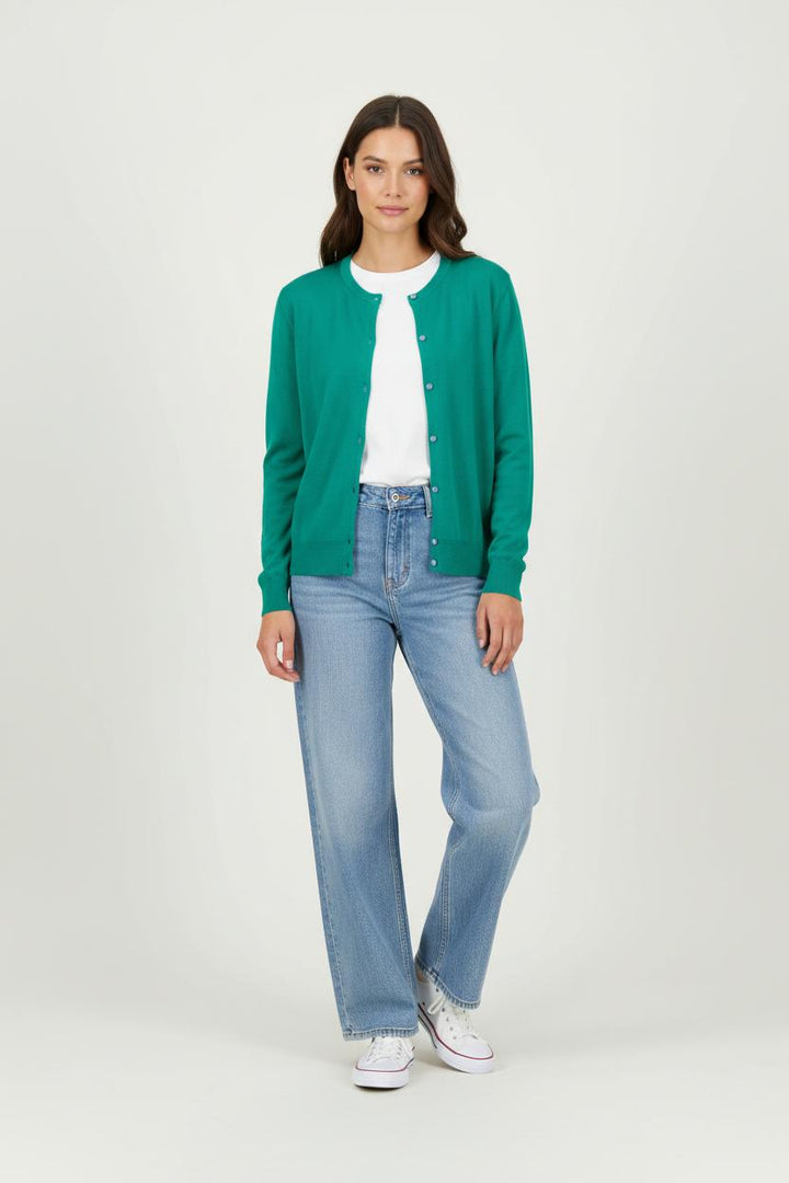 Cardigan Vert - Taille M/38 de la marque Galeries Lafayette | PARAD33588 - Vendu par Paradigme - Image 1