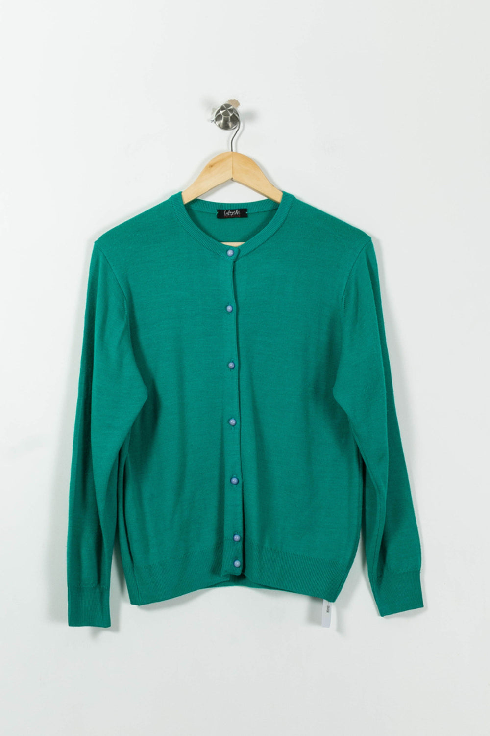 Cardigan Vert - Taille M/38 de la marque Galeries Lafayette | PARAD33588 - Vendu par Paradigme - Image 2