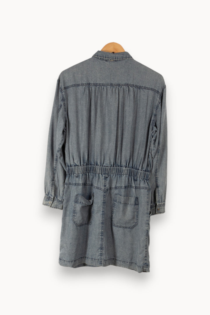 Robe bleue effet jean - Taille M/38 de la marque IKKS | PARAD33597 - Vendu par Paradigme - Image 3