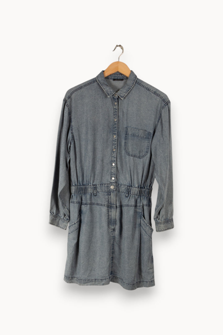 Robe bleue effet jean - Taille M/38 de la marque IKKS | PARAD33597 - Vendu par Paradigme - Image 1