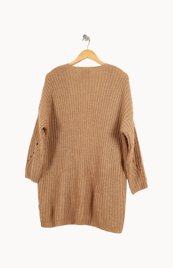 Cardigan Beige - Taille M/38 de la marque Grace & Mila | PARAD33608 - Vendu par Paradigme - Image 4