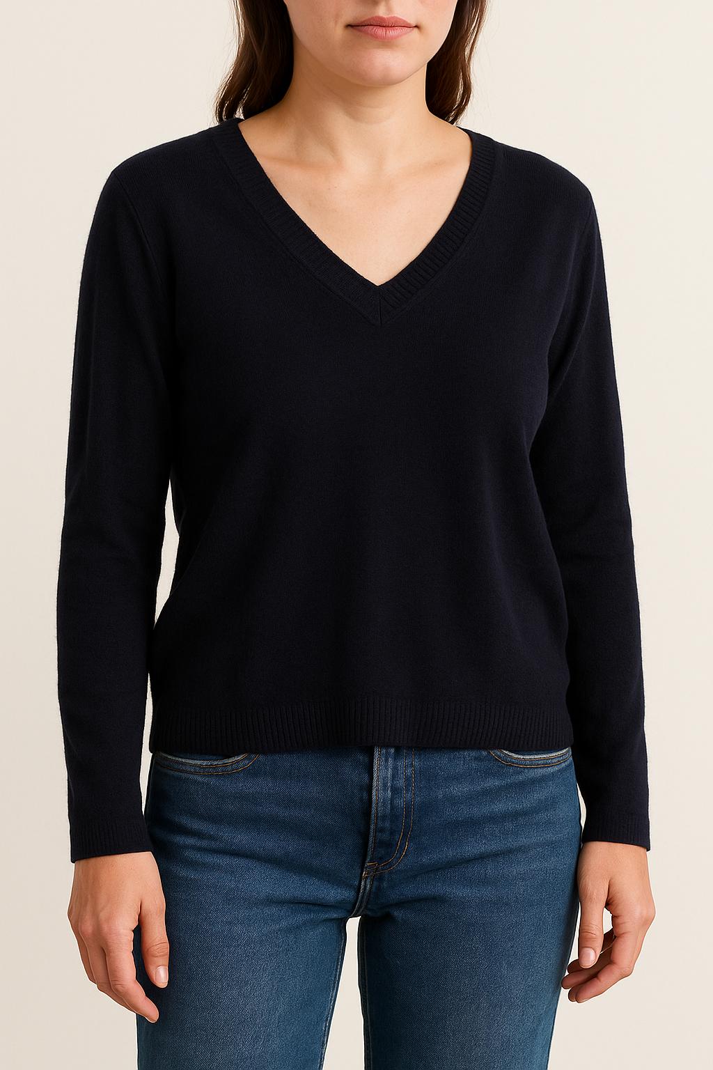 Pull Bleu - Taille M/38 de la marque La Fée Maraboutée | PARAD33613 - Vendu par Paradigme - Image 1