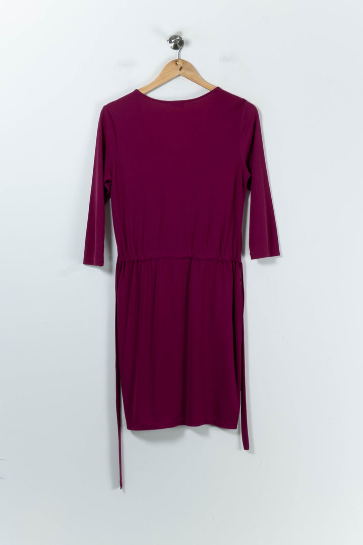 Robe Ceinturée Violette - Taille XS/34 de la marque Filippa K | PARAD33614 - Vendu par Paradigme - Image 4