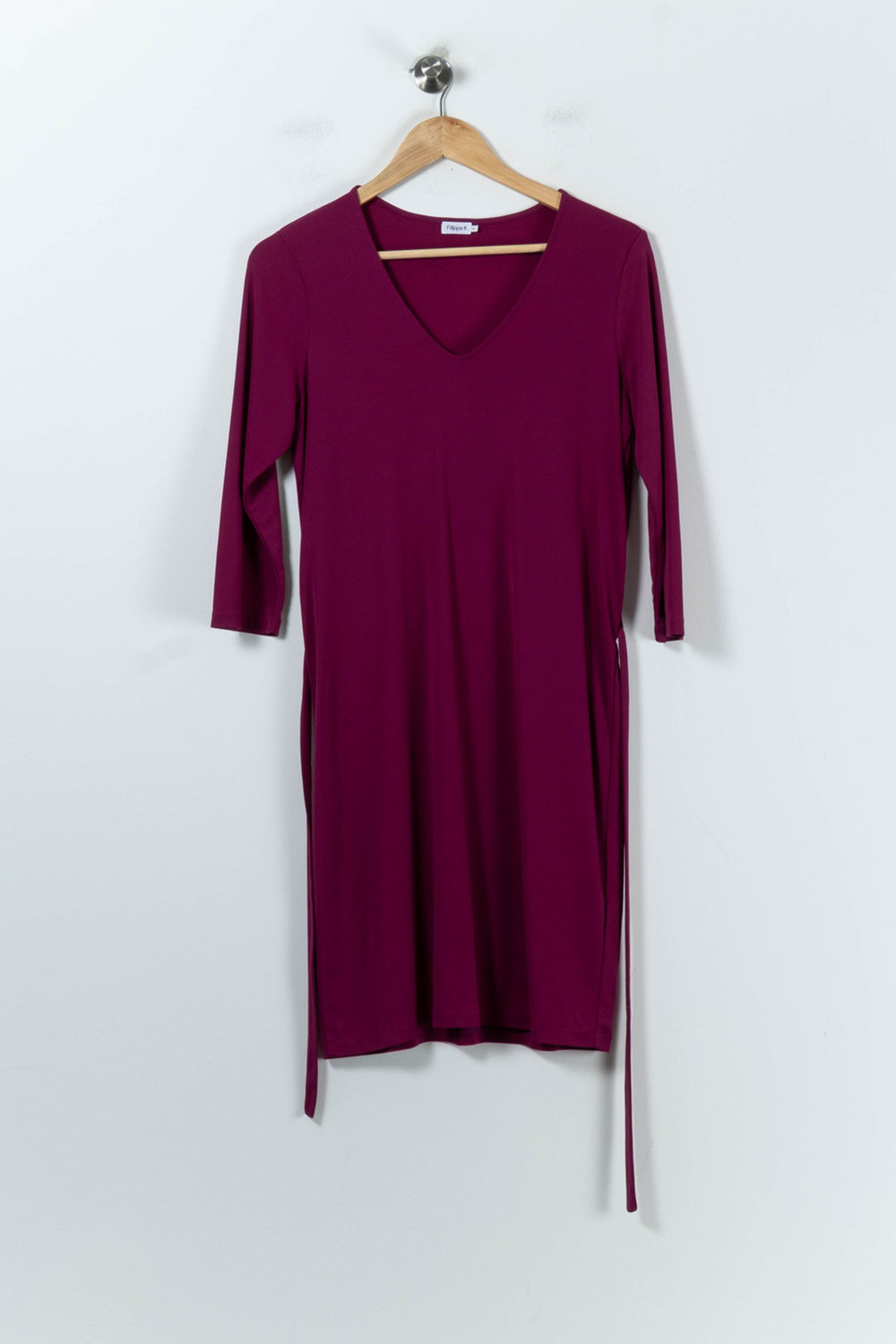 Robe Ceinturée Violette - Taille XS/34 de la marque Filippa K | PARAD33614 - Vendu par Paradigme - Image 2