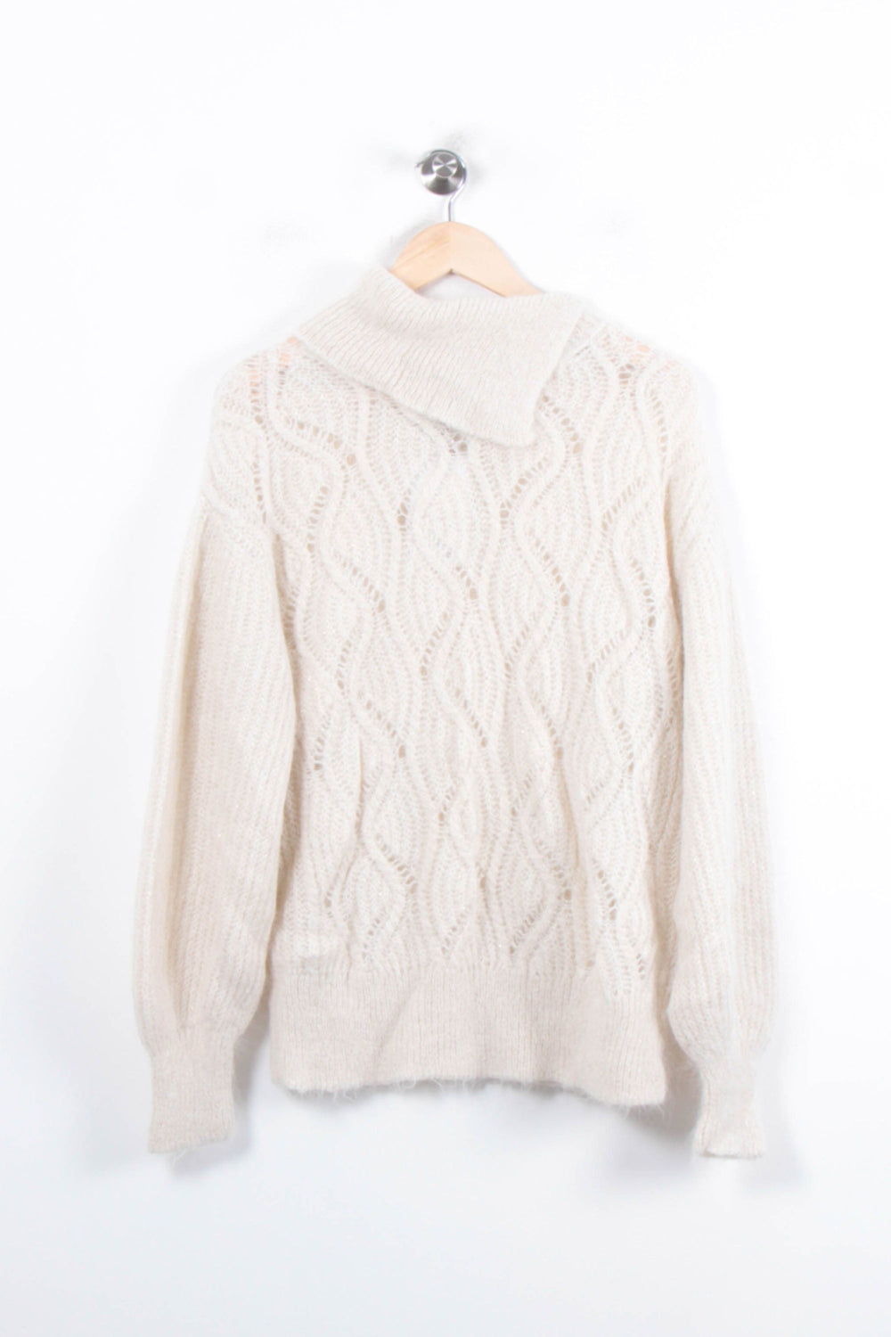 Pull Col Roulé Beige - Taille S/36 de la marque Caroll | PARAD33615 - Vendu par Paradigme - Image 2