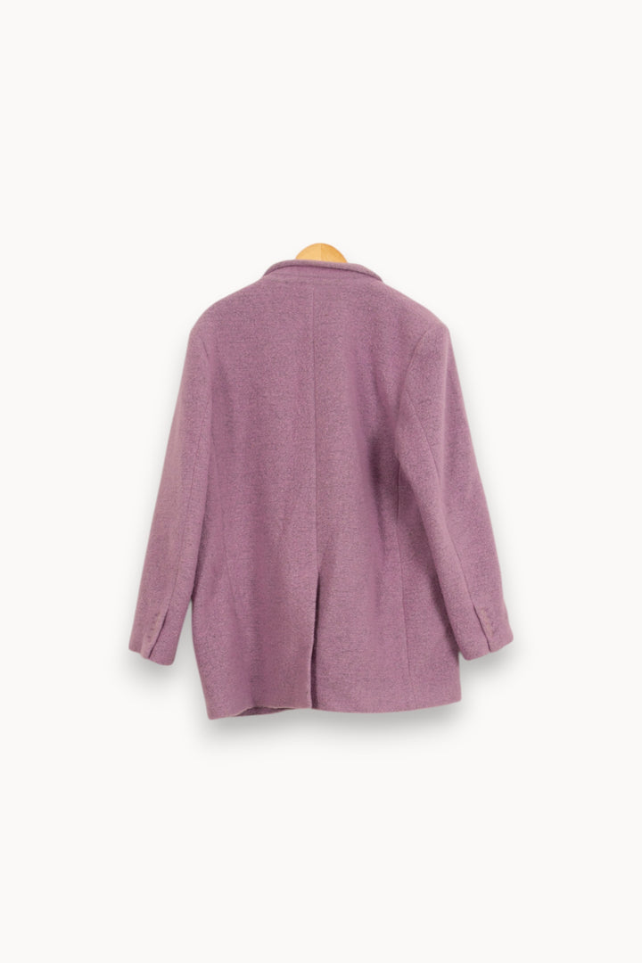 Manteau Violet - Taille XL/42 de la marque Parisienne et Alors | PARAD33619 - Vendu par Paradigme - Image 4