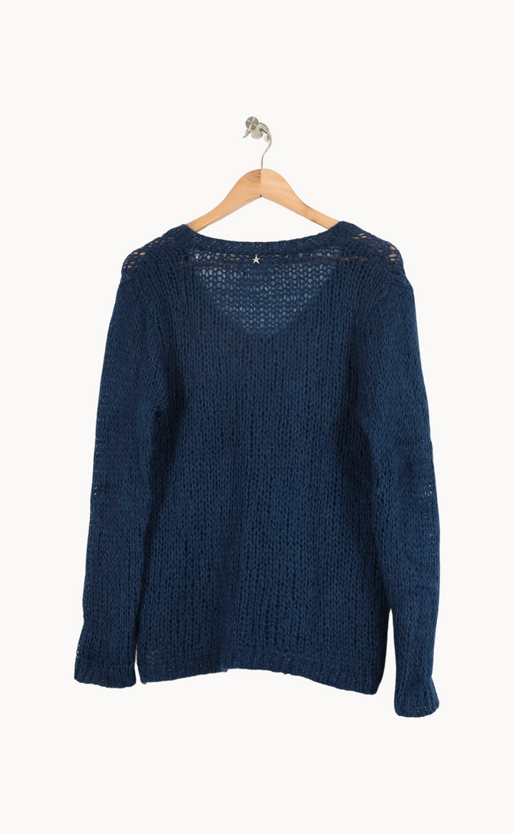 Pull Bleu - Taille M/38 de la marque Sud express | PARAD33625 - Vendu par Paradigme - Image 4