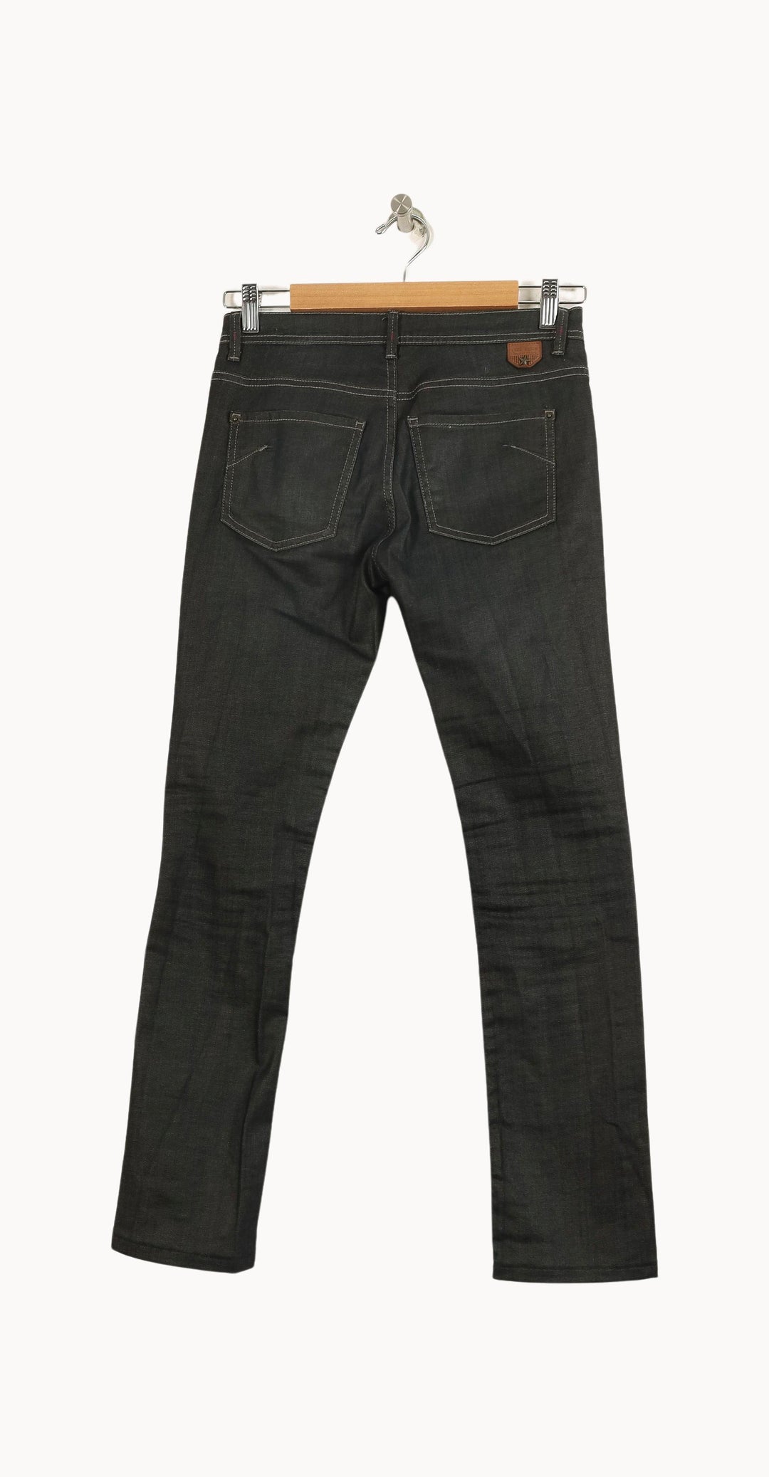 Jean Noir - Taille S/36 de la marque IKKS | PARAD33630 - Vendu par Paradigme - Image 4