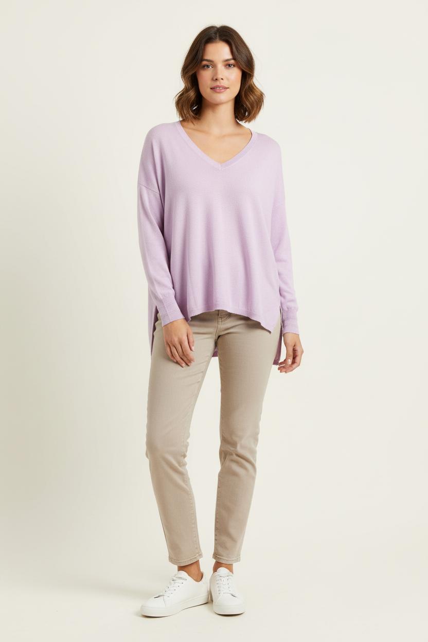 Pull Violet - Taille M/38 de la marque Grace & Mila | PARAD33641 - Vendu par Paradigme - Image 1