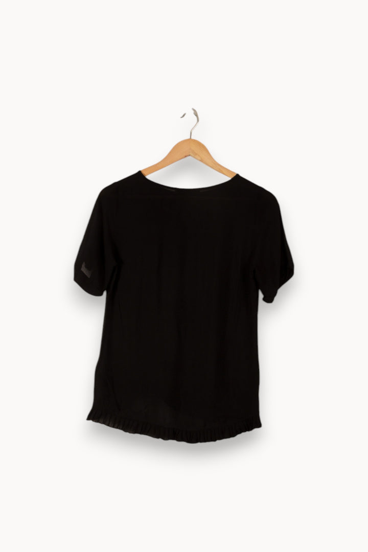 Top noir - Taille S/36 de la marque Sandro | PARAD33643 - Vendu par Paradigme - Image 3