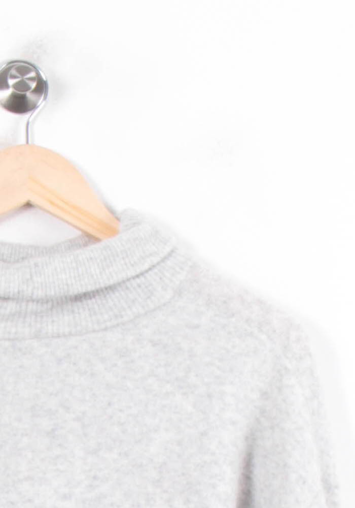 Pull Col Cheminée Gris - Taille L/40 de la marque American Vintage | PARAD33654 - Vendu par Paradigme - Image 3