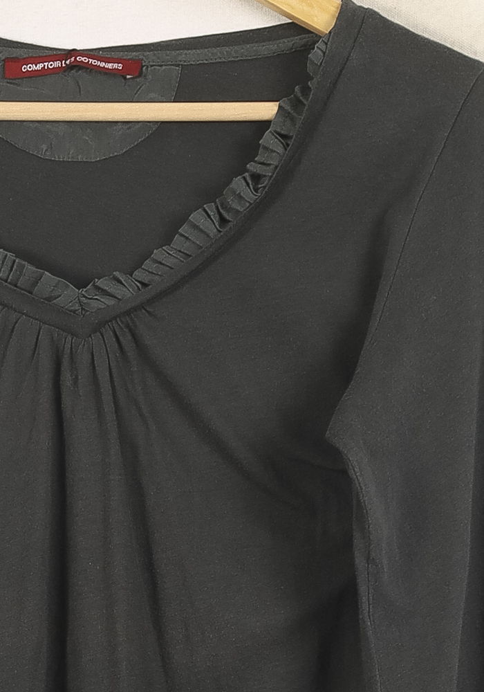 Tunique Verte - Taille L/40 de la marque Comptoir des Cotonniers | PARAD33664 - Vendu par Paradigme - Image 3
