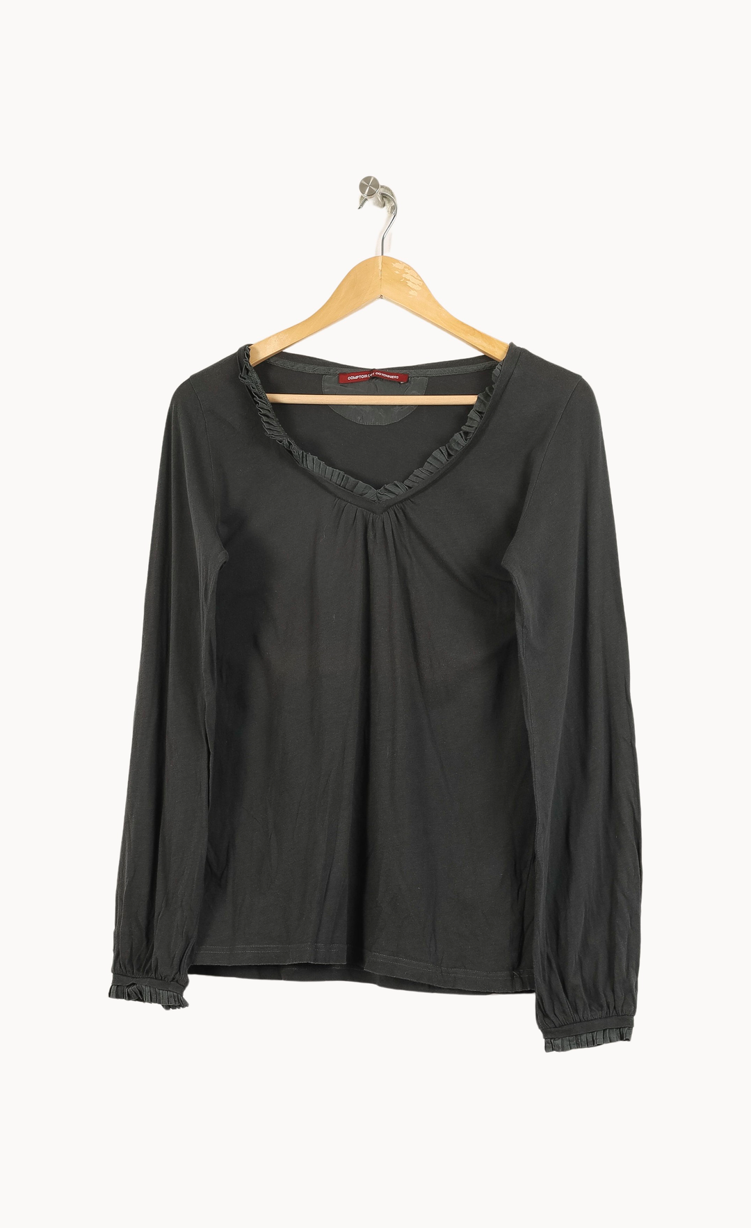 Tunique Verte - Taille L/40 de la marque Comptoir des Cotonniers | PARAD33664 - Vendu par Paradigme - Image 2
