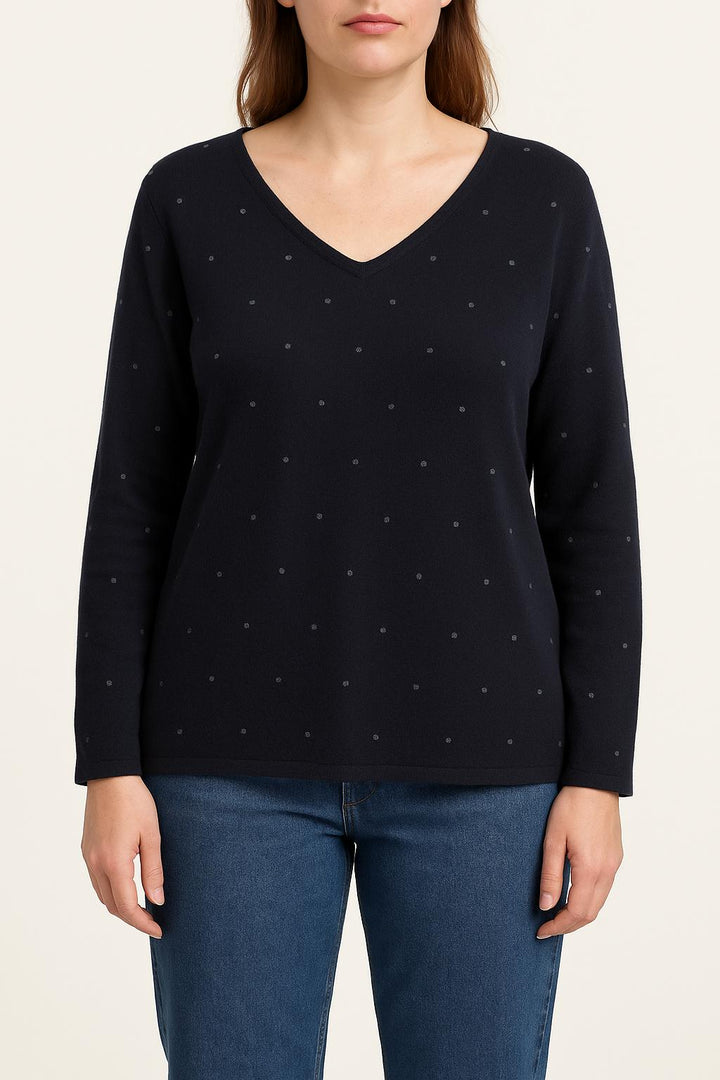 Pull Bleu - Taille XL/42 de la marque Des petits hauts | PARAD33684 - Vendu par Paradigme - Image 1
