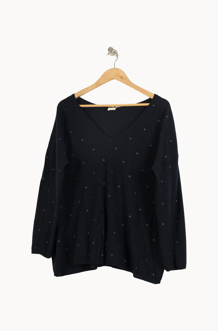 Pull Bleu - Taille XL/42 de la marque Des petits hauts | PARAD33684 - Vendu par Paradigme - Image 2