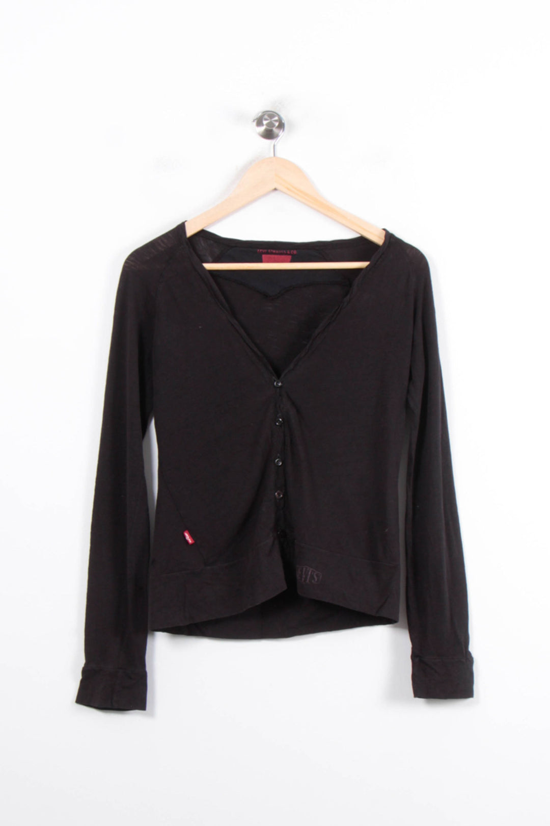 Cardigan Noir - Taille M/38 de la marque Levi's | PARAD33694 - Vendu par Paradigme - Image 2