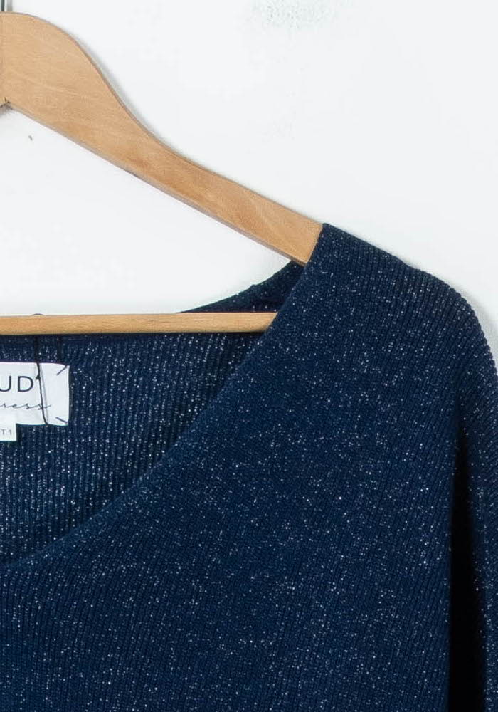 Pull Bleu - Taille S/36 de la marque Sud express | PARAD33698 - Vendu par Paradigme - Image 3