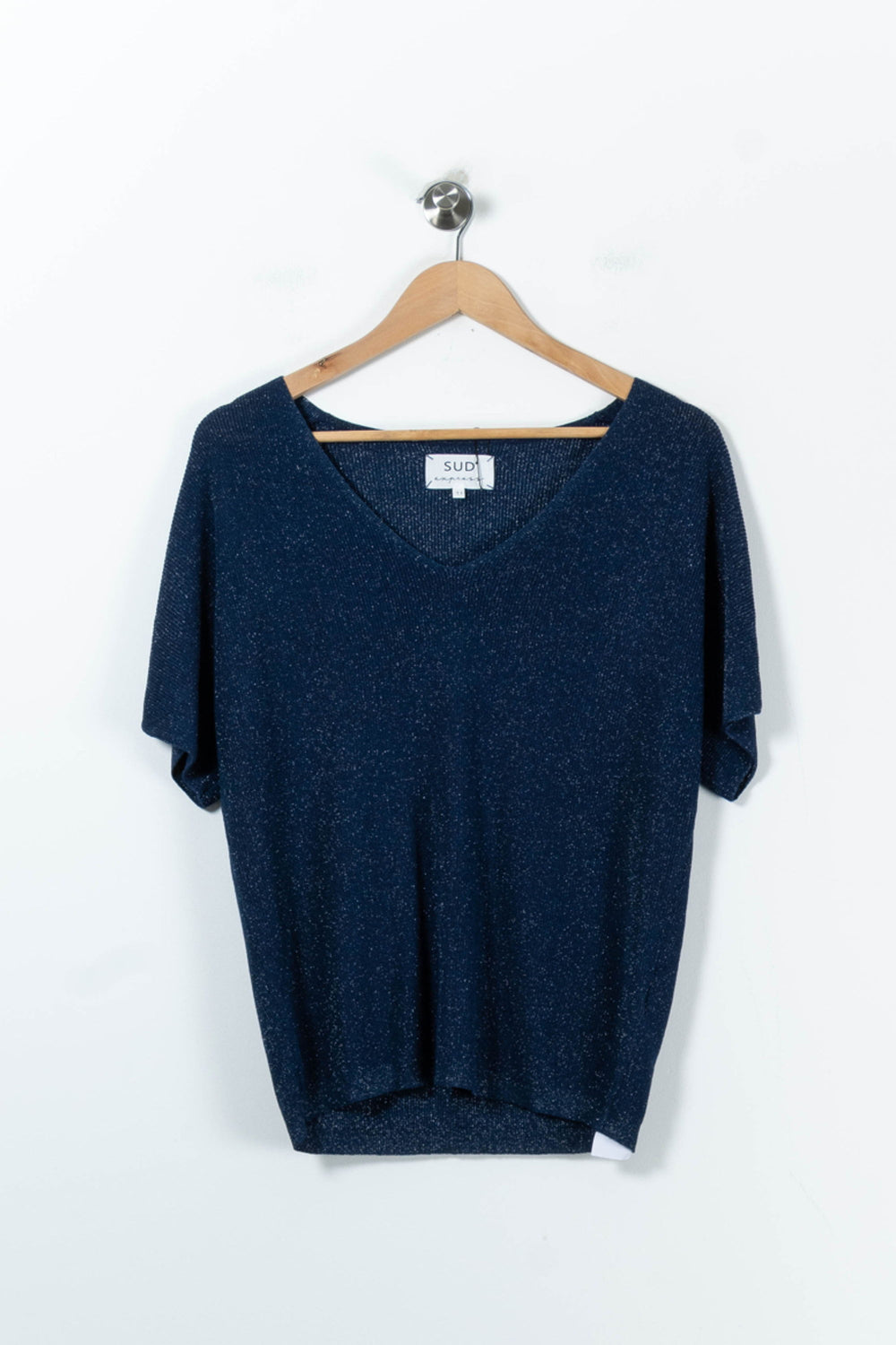 Pull Bleu - Taille S/36 de la marque Sud express | PARAD33698 - Vendu par Paradigme - Image 2