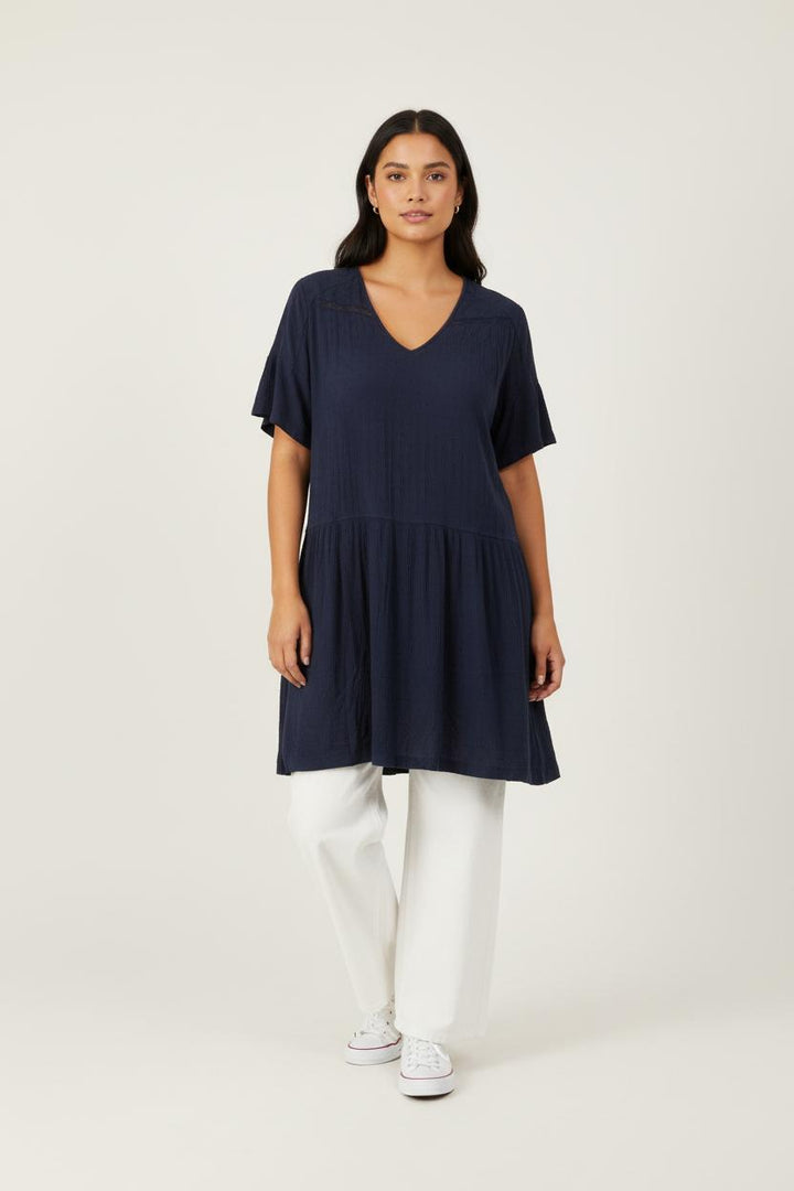 Robe bleu foncé - Taille XL/42