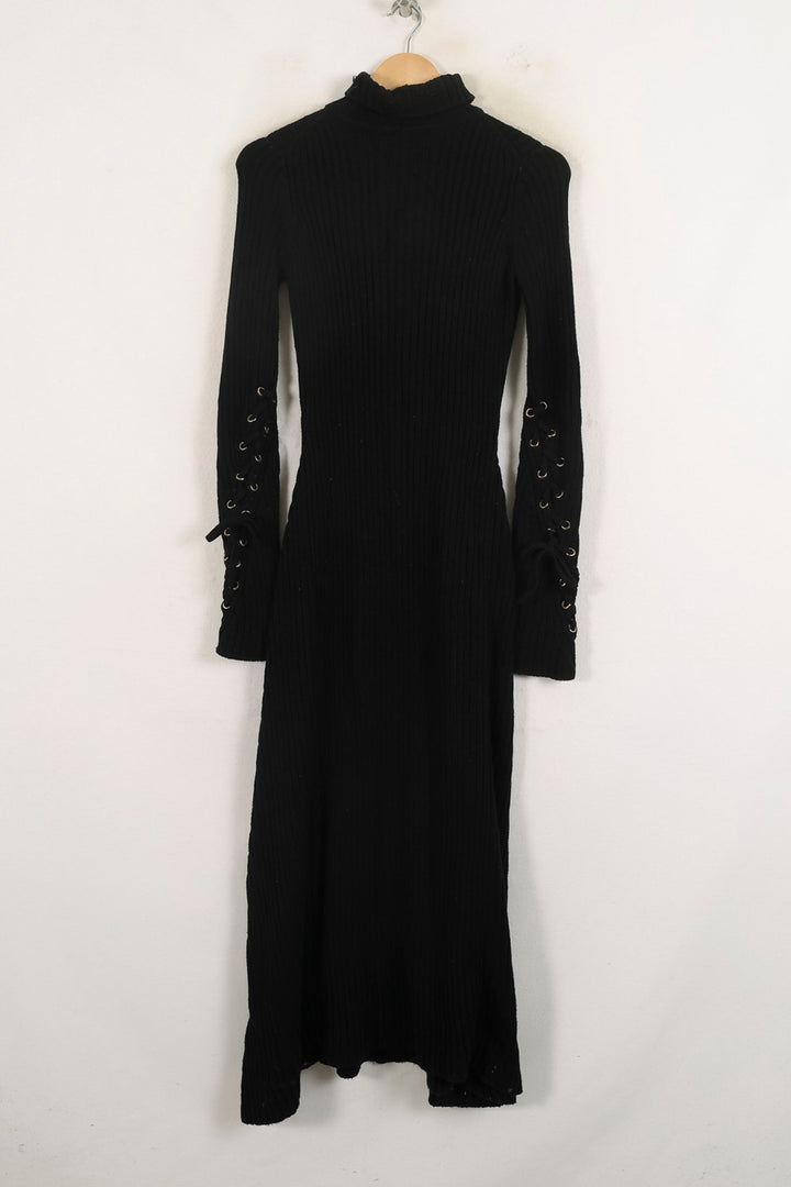 Robe Longue Noire - Taille M/38 de la marque Maje | PARAD33707 - Vendu par Paradigme - Image 4