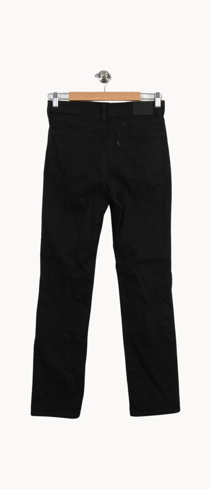 Jean Droit Noir - Taille M/38 de la marque Levi's | PARAD33718 - Vendu par Paradigme - Image 4