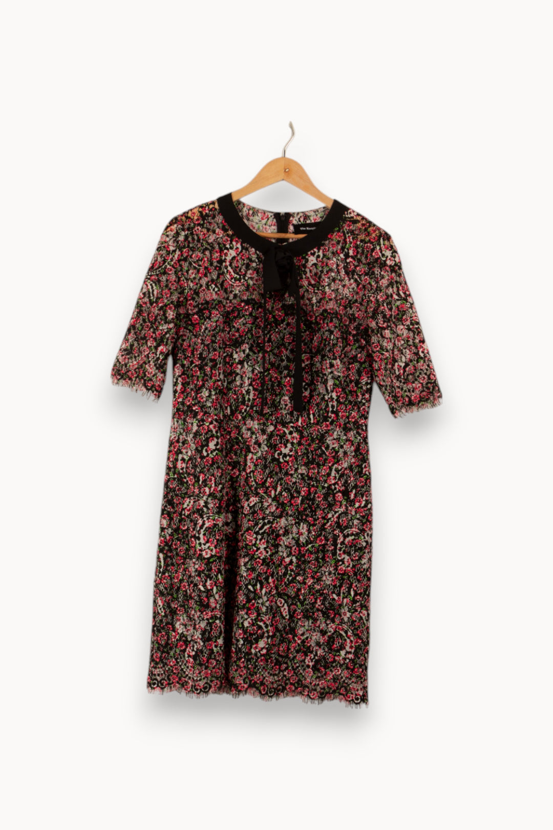 Robe rose à motifs - Taille L/40 de la marque The Kooples | PARAD33731 - Vendu par Paradigme - Image 1