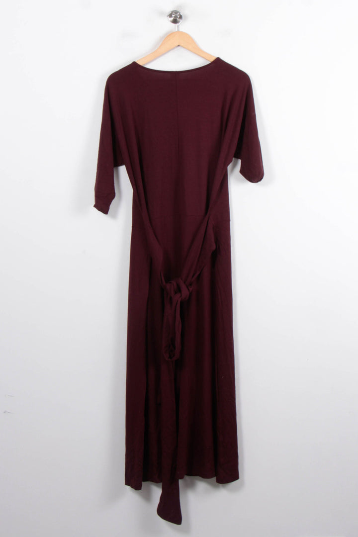 Robe Longue Bordeaux - Taille M/38 de la marque Des petits hauts | PARAD33733 - Vendu par Paradigme - Image 4