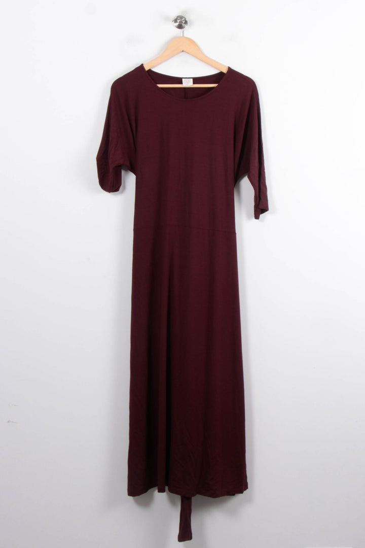 Robe Longue Bordeaux - Taille M/38 de la marque Des petits hauts | PARAD33733 - Vendu par Paradigme - Image 2