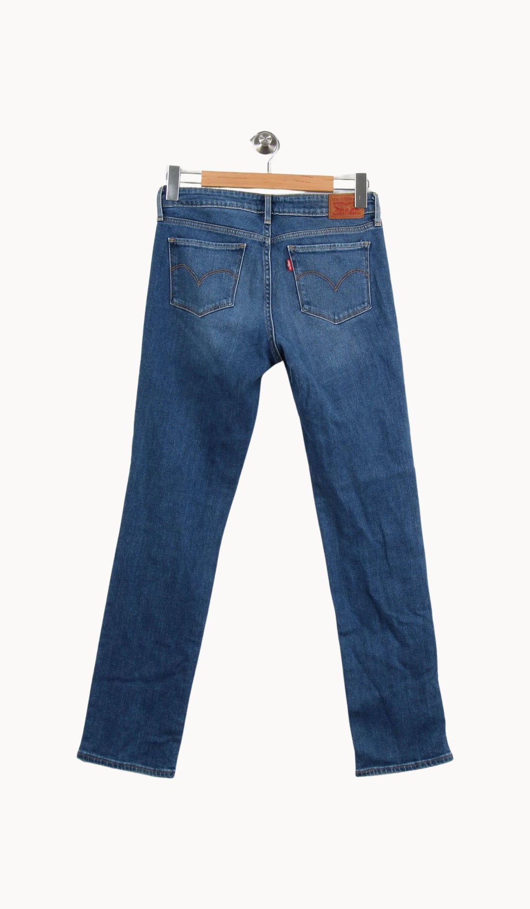 Jean Slim Bleu - Taille M/38 de la marque Levi's | PARAD33734 - Vendu par Paradigme - Image 4