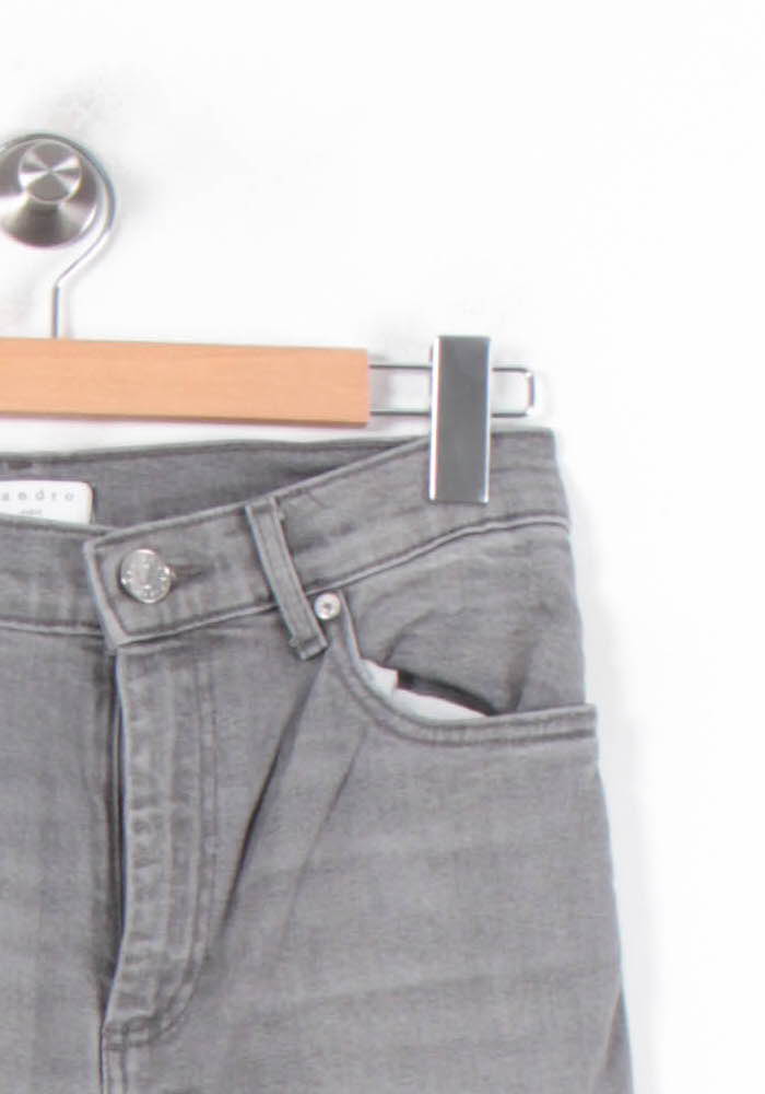 Jean Gris - Taille M/38 de la marque Sandro | PARAD33742 - Vendu par Paradigme - Image 3