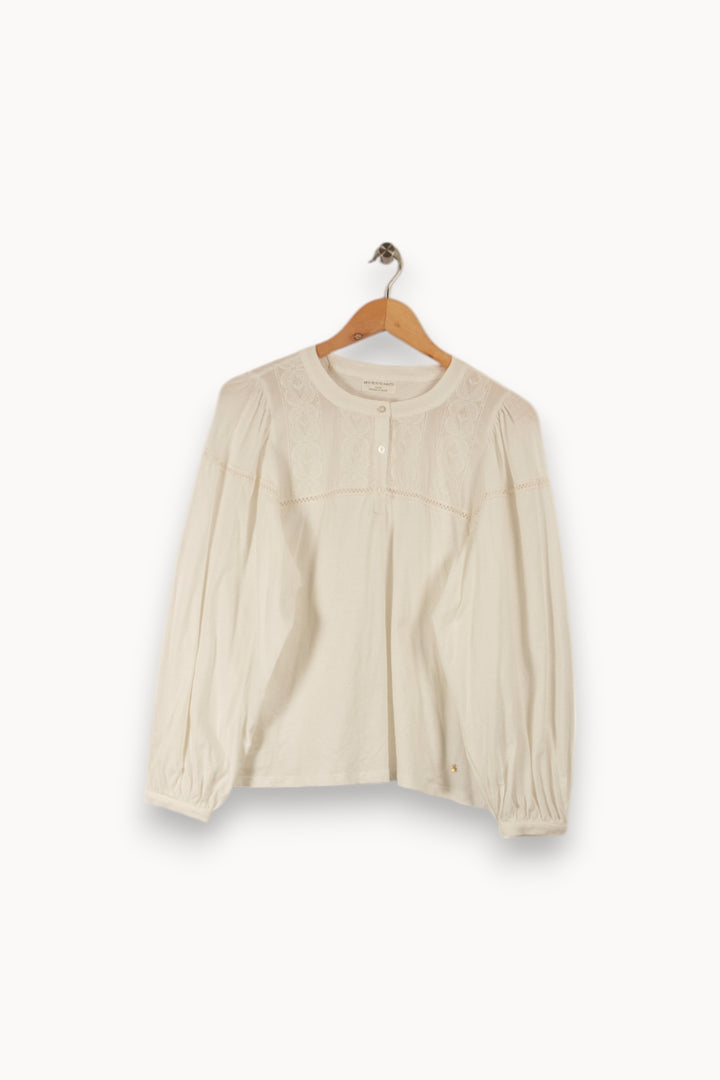 Blouse blanche - Taille S/36 de la marque Des petits hauts | PARAD33743 - Vendu par Paradigme - Image 1